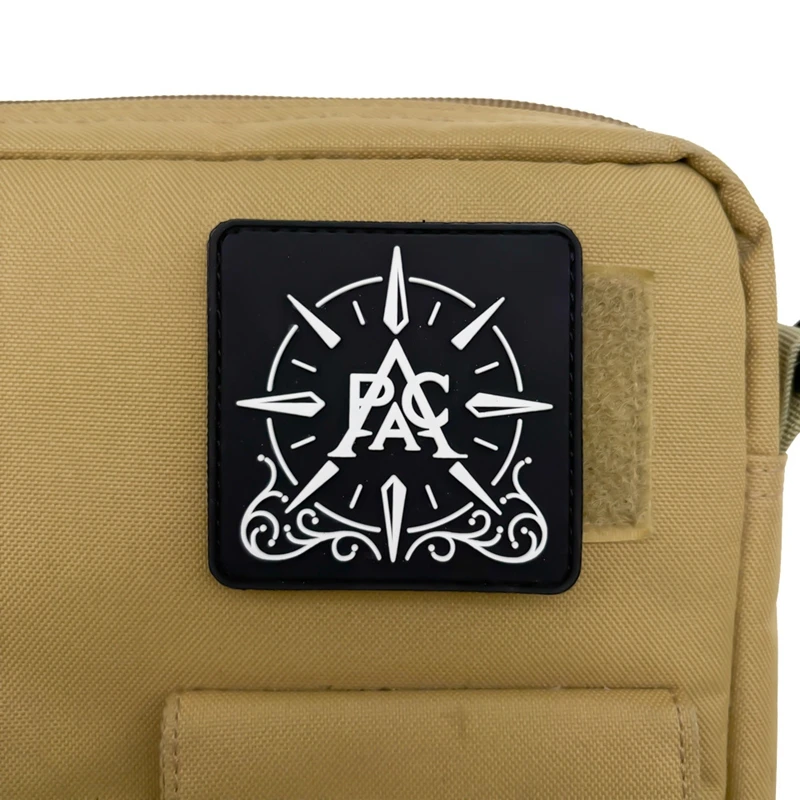 PVC デスストランディング 2 フックとループパッチ士気章ゲームアウトドア衣類バックパック diy パッチ夜光バッジステッカー