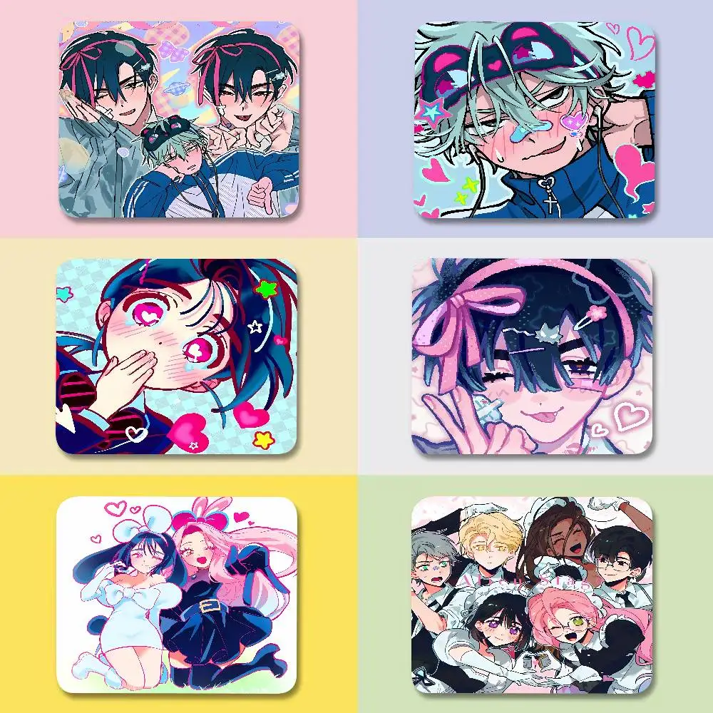 Peripheral Rubber Mouse Pad Animation Two-dimensional Office Desktop Mat E-sports Game Keyboard Pad Ivan Till Alien Stage Anime