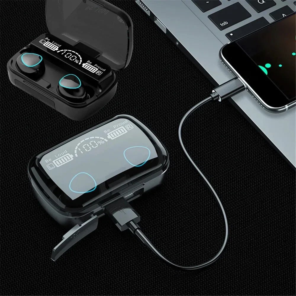 M10 Беспроводные наушники Bluetooth наушники водонепроницаемые наушники спортивные наушники для смартфона ноутбука TWS музыкальная гарнитура