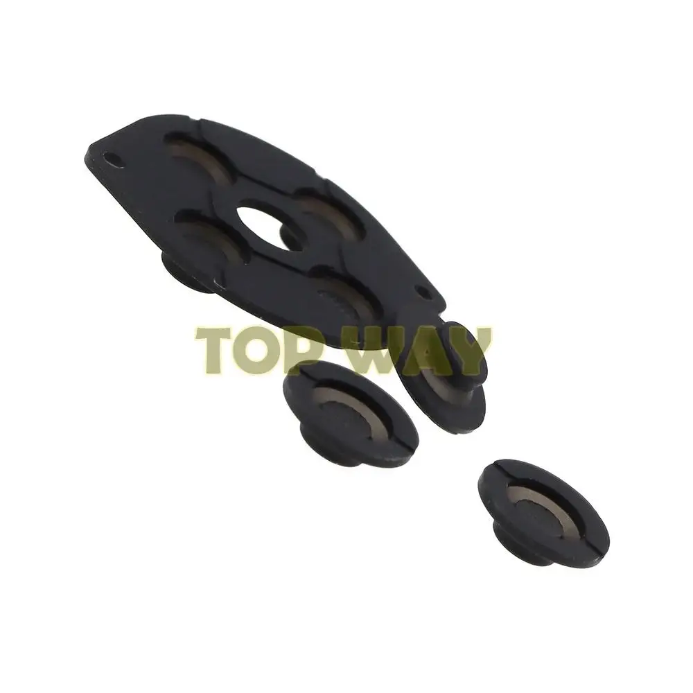 20set di alta qualità per SEGA GG Game Gear colore gomma pulsante conduttivo Pad adesivo alloggiamento adatto tastiera in silicone