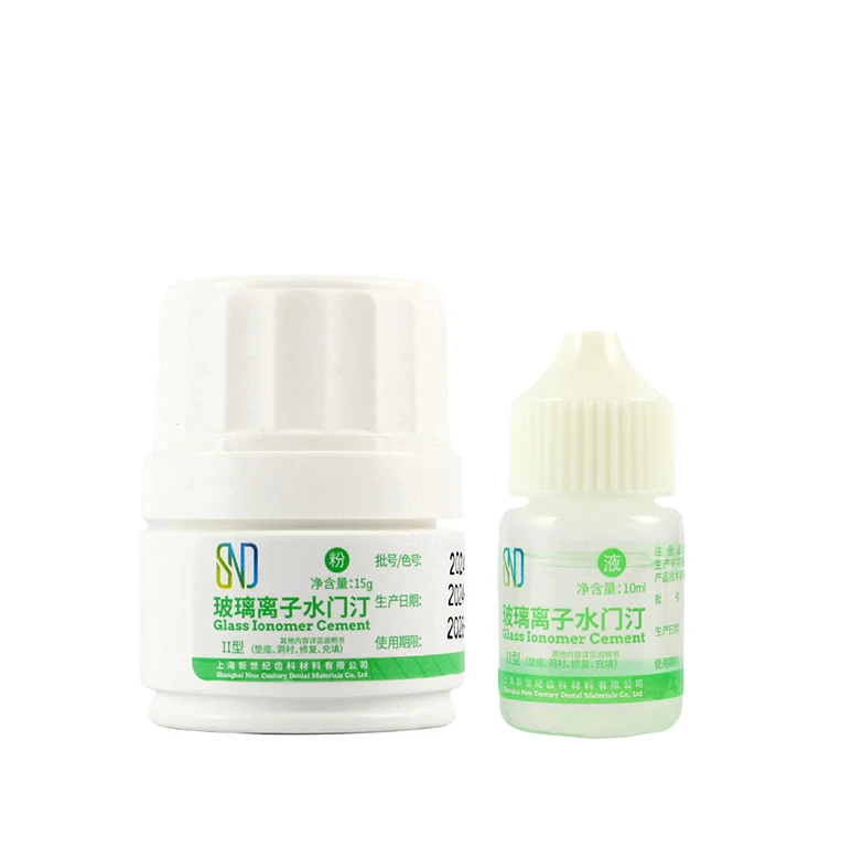 Dentistry Glass Ionomer Cement Enhanced Powder Liquid Oral Cavity Nursing Repair Permanent Filling Whitening Lining Material - view 6