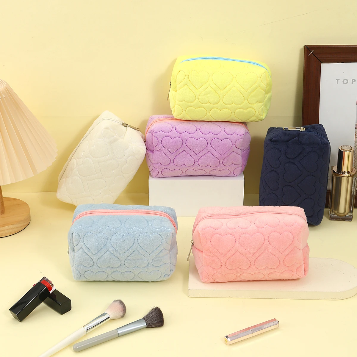 1PC Solid Color Hea… - image