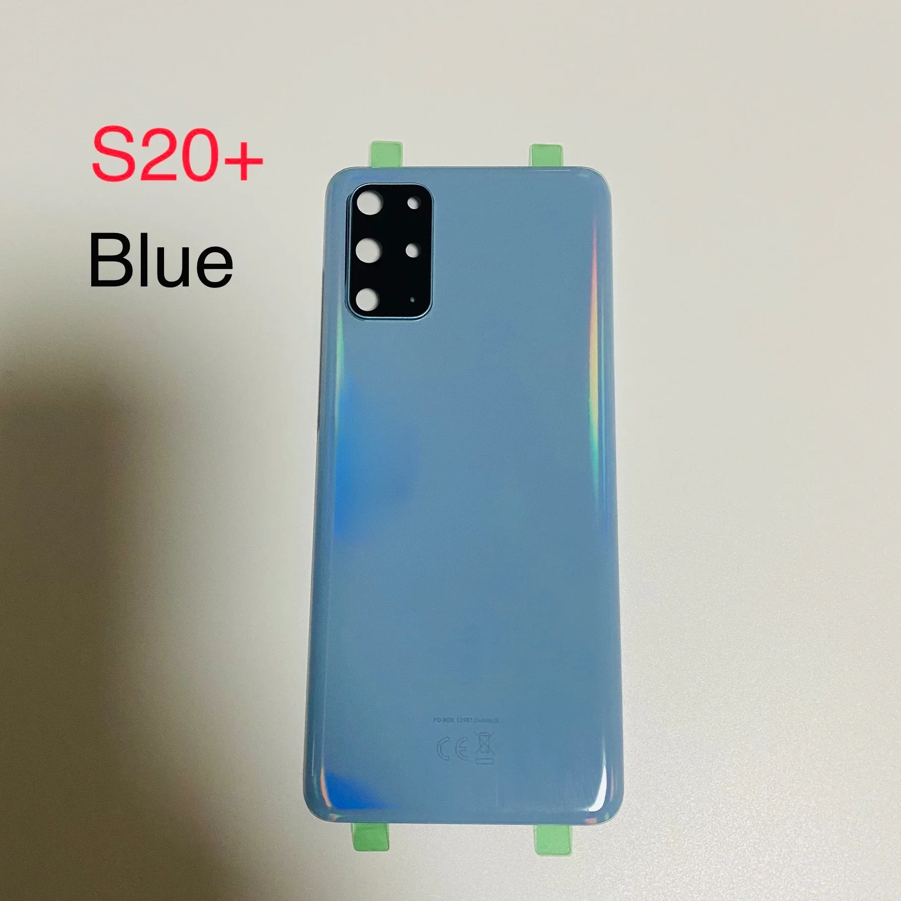 Back Glass For Samsung Galaxy S20 Plus S20 Ultra 5G G980 G985 G986 G988 Rear Door Battery Cover With Mic Board Full Set Stickers