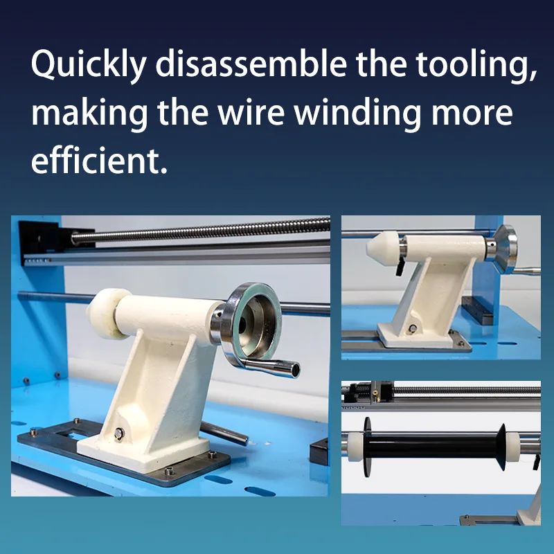 ITC-FPV-70 UAV Optical Fiber Special Winding Machine, Full-Automatic Touch Screen Winding and Tying Machine, Multifunctional