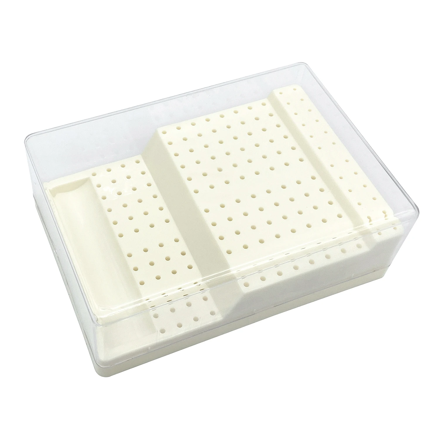 TOMENTY 168 Holes Dental Bur Box Odontologia Bur Sterilizer Holder Autoclave Case Disinfection Box Dentistry Tools Supply