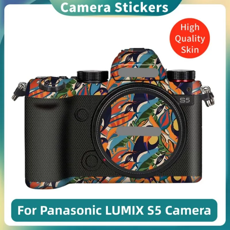 For Panasonic LUMIX S5 Anti-Scratch Camera Lens Sticker Coat Wrap Protective Film Body Protector Skin Cover MC-21