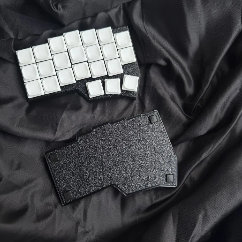 Corne v4.1 teclado kailh choc baixo perfil v1 interruptor teclado derramado personalizado com fio hotswap chifre teclado kit rgb frasco teclado jogo