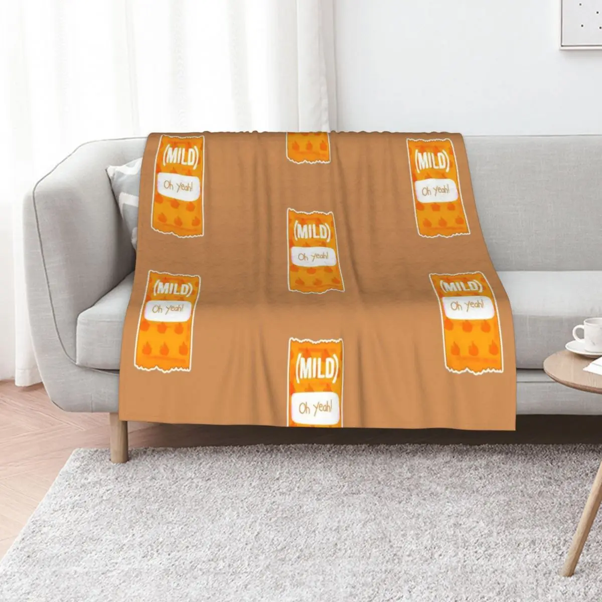 Taco Bell Mild Sauce Throw Blanket Cute Plaid Quilt Decoratives Thermals For Travel Stuffeds Blankets