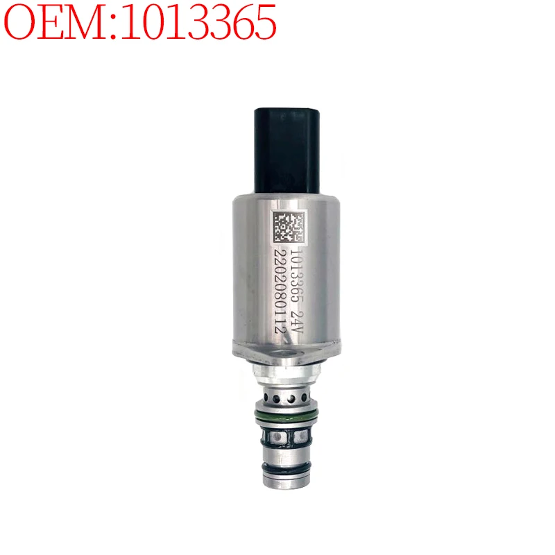 

Excavator Accessories 1013365 Hydraulic Pump Proportional Solenoid Valve (24V, Black Plug) for Sany SY215 SY335 SY235-9C The New