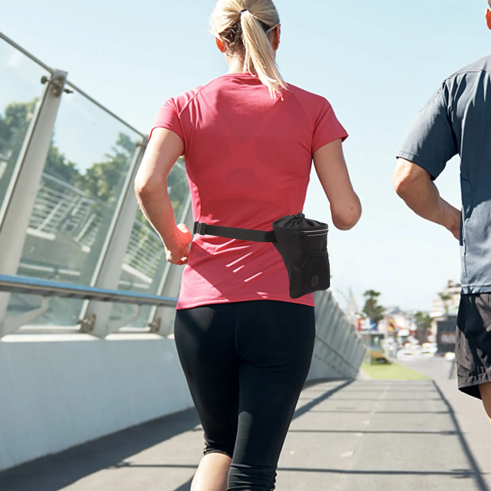 

Pet Training Waist Bag Oxford Nylon Mesh Dog Treat Bag Outdoor Snack Bag for Dog Walking