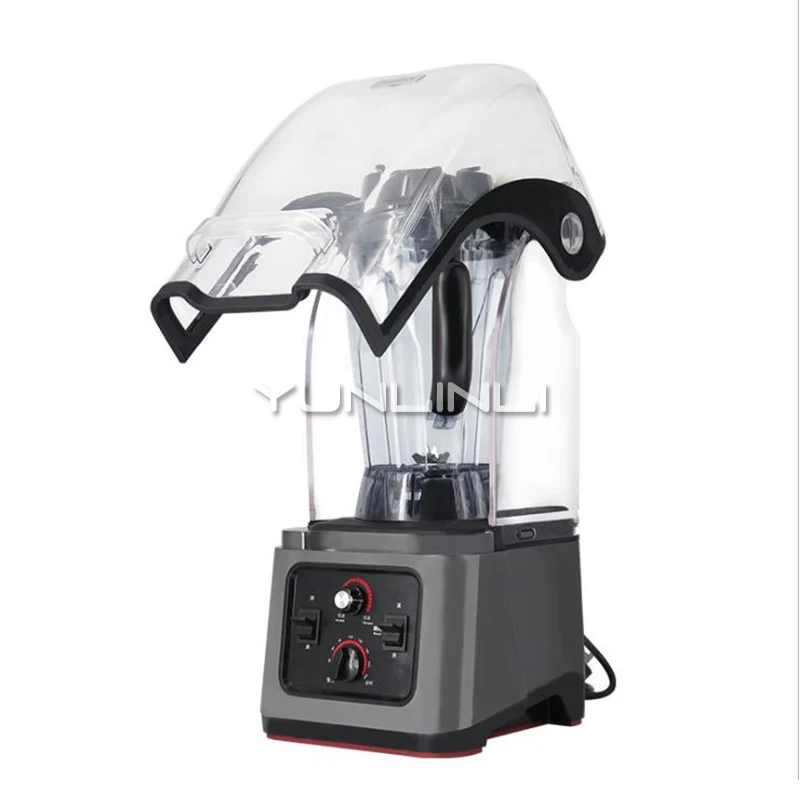 Semi-automatic Low Frequency Cooking Machine Juicer Smooth Sand Soy Milk Dry Mill Food Blender Commercial