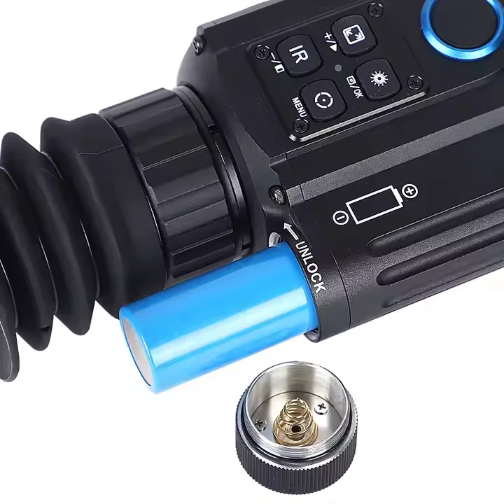 1-10X Multi-Function Digital Day and Night Vision LserRangefinder Infrared Outdoor Hunting Scope IR Monocular