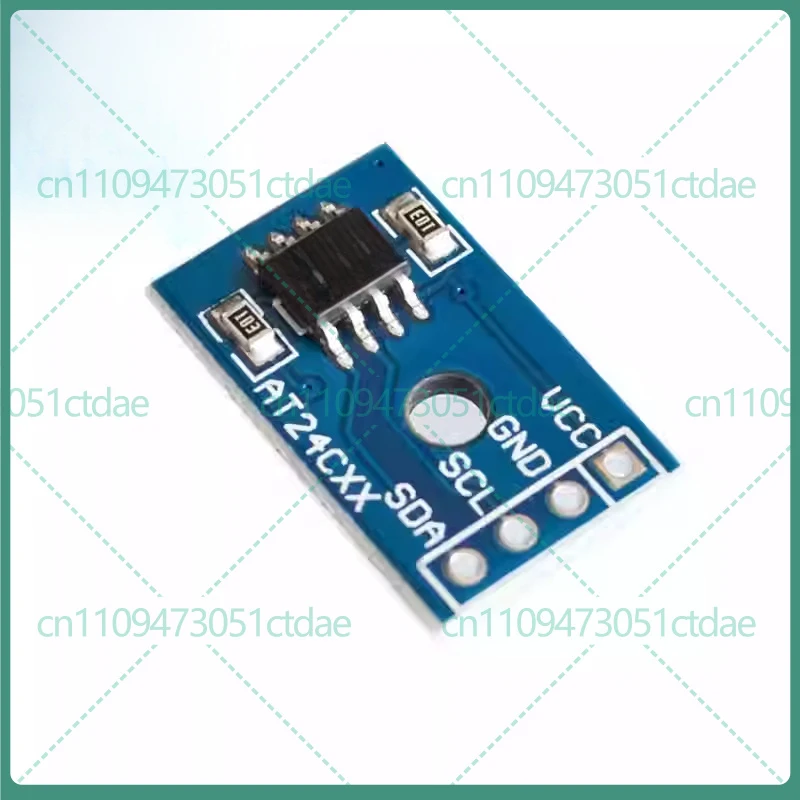 10-50pcs For AT24C256 AT24C128  AT24C02 I2C EEPROM Storage Module for MCU Smart Car