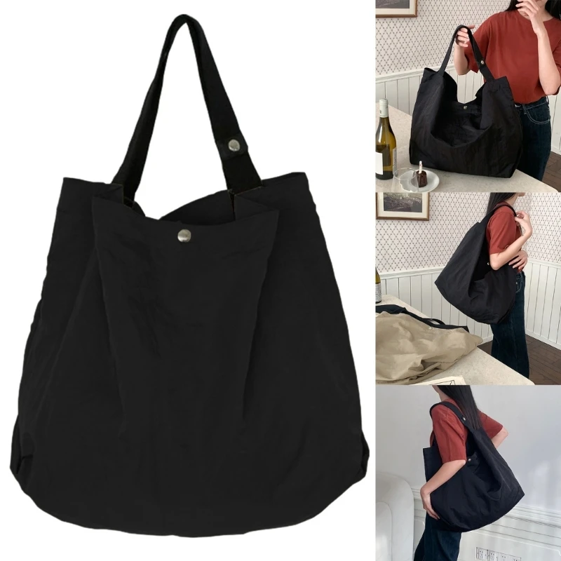 E74B Stylish Women's Nylon Bag Shoulder Bags Tote Handbag for Everyday Use