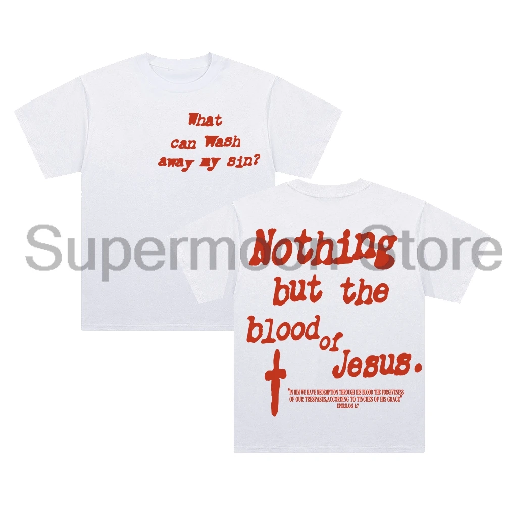 

Forrest Frank Nothing But The Blood T-shirt Child of God 2025 Tour Crewneck Short Sleeve Cotton Tee Women Men Streetwear Tops