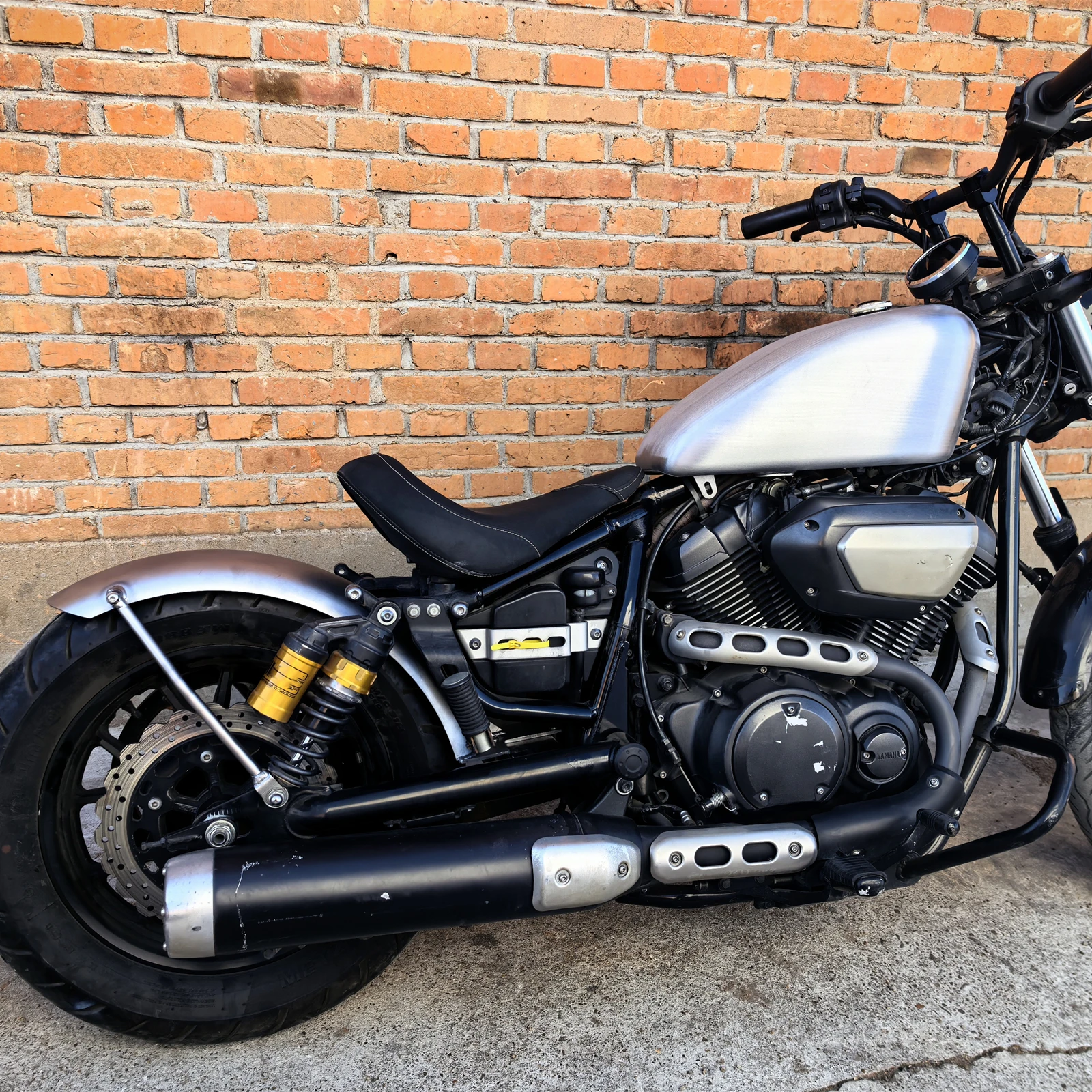 

Motorcycle Rear Fender Guard Mudguard Mud Splash Cover For Yamaha XV950 2014-2023