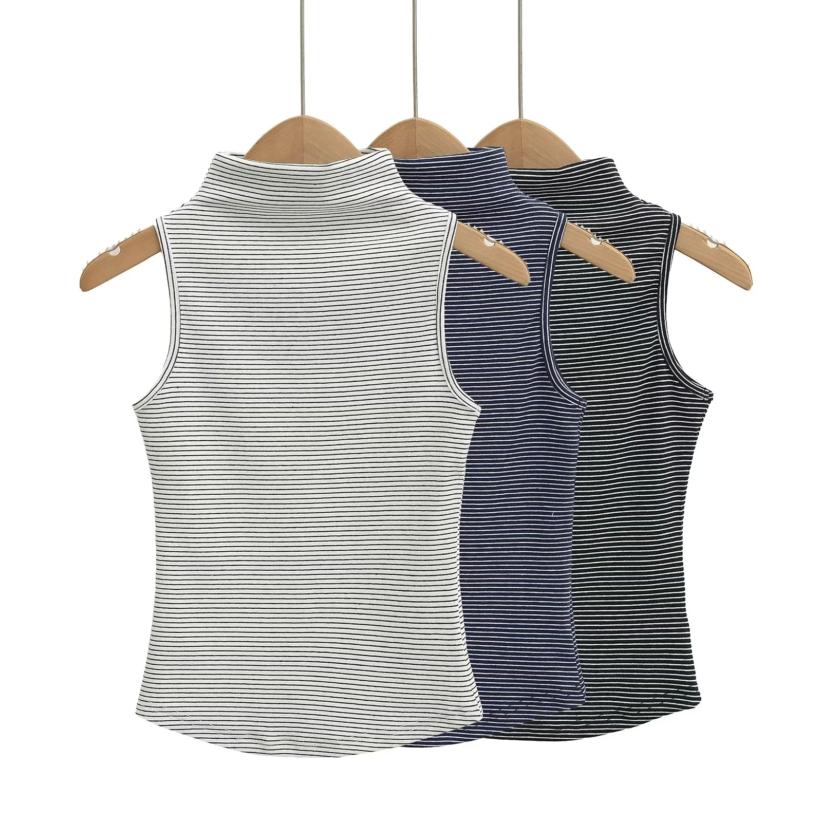 سليم صالح f عالية طوق Svel سترة المرأة ort Sle ملابس داخلية لباس خارجي مثير رقيقة شريط الصيف أعلى الشارع Sle #1