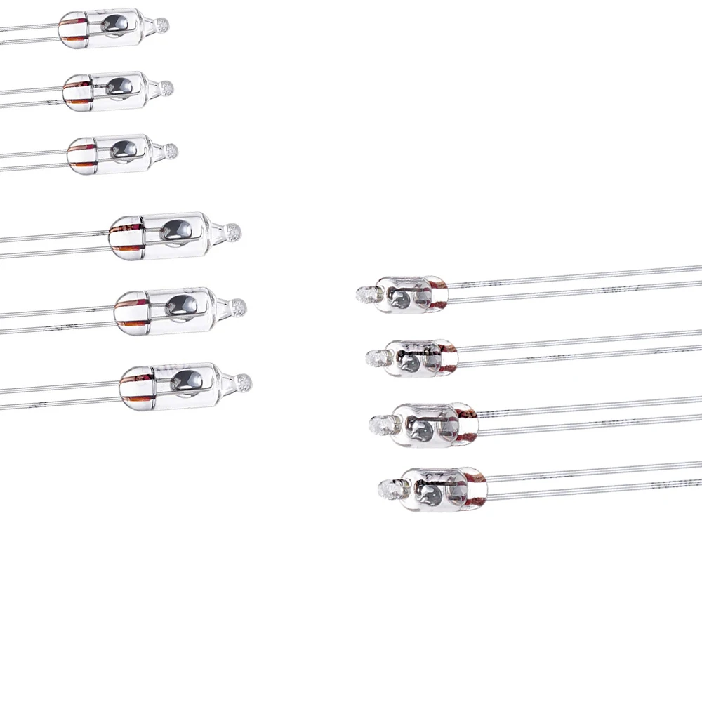 10PCS Glass Unidirectional Tilt Switch for Vibration Sensitive Element 3MM 5MM Tilt Switch Electric Induction Switch