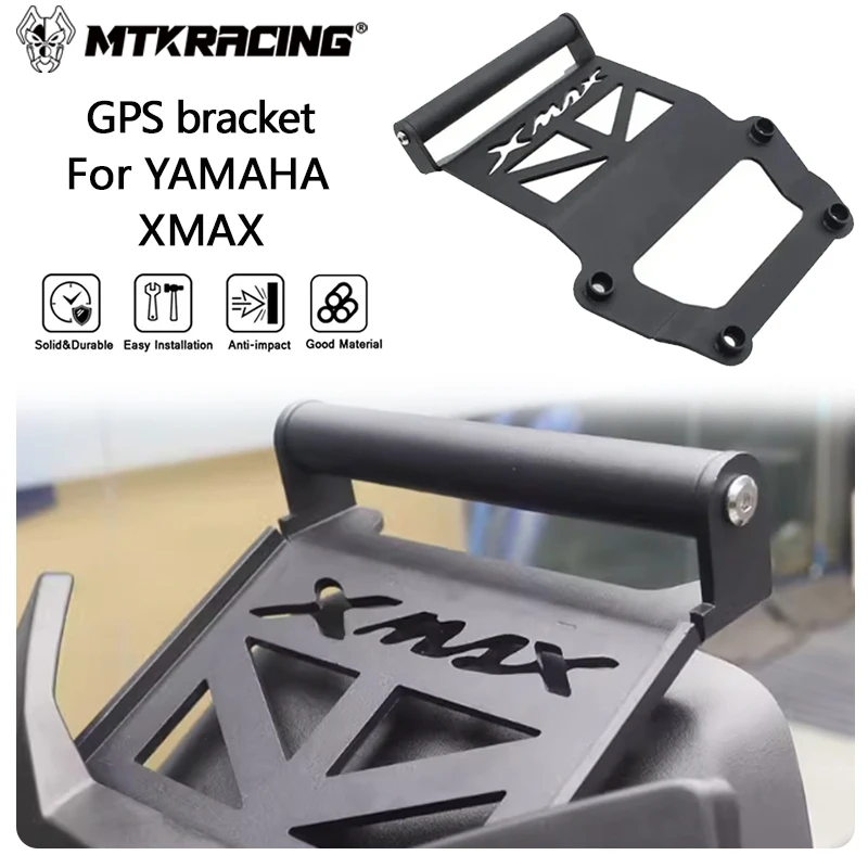 

MTKRACING GPS bracket For YAMAHA XMAX 2023-2024 Motorcycle Accessories GPS Navigation Bracket Mobile Phone Holder