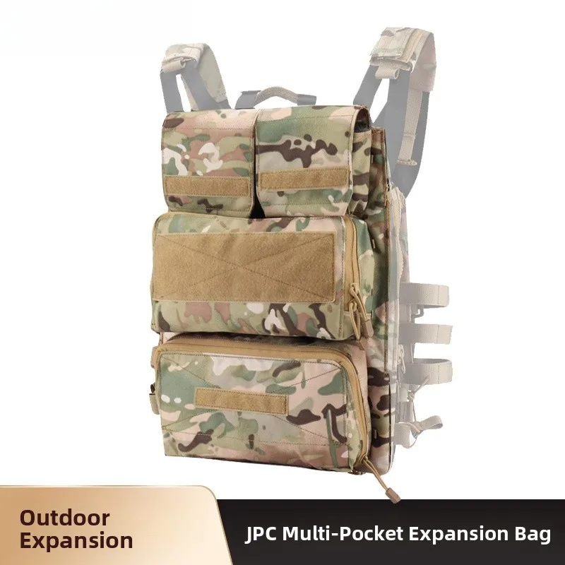 outdoor-military-fan-jpc-tactical-vest-large-capacity-expansion-accessory-bag-multi-functional-1000d-double-shoulder-bag
