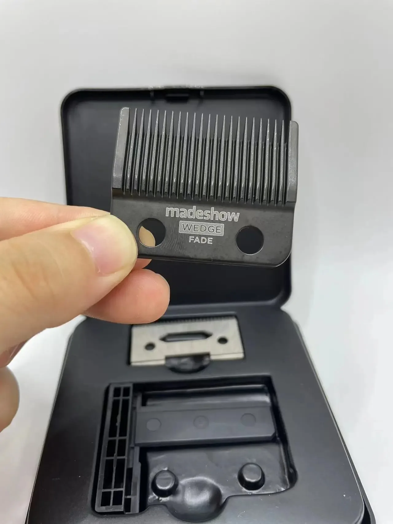 Original Madeshow M5(F) Blade M10 Kulilang R66 R77F G9C Wedge Fade Blades Hair Clipper Ultra Thin Blade Trimmer Replacement