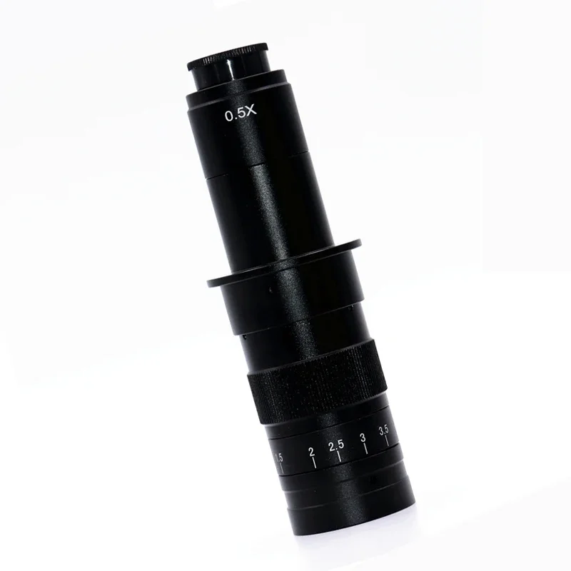 XDC-10A optical microscope lens single cylinder 0745 lens accessory 180X continuous zoom industrial