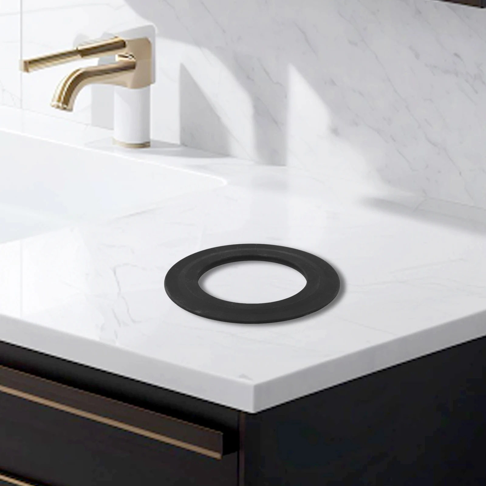 

Silicone Seal Ring Toilet Flush Valve Seal Float Valve Compatibility Leak-free Fit Quick DIY Installation Drain