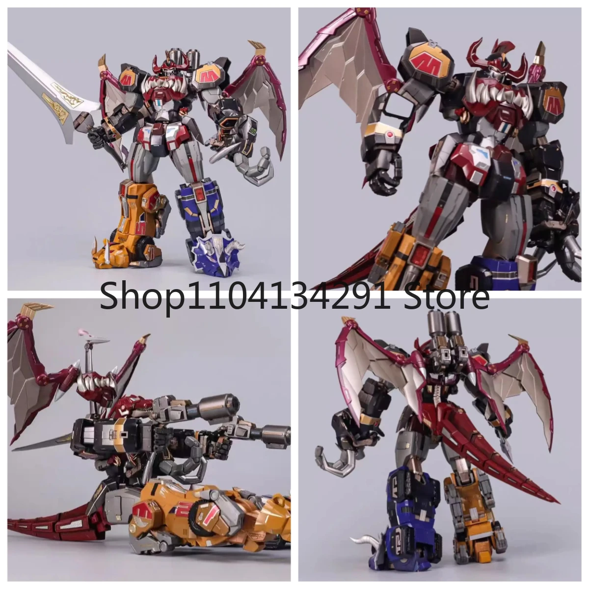 Originale ZL-01 Flame Beast Lega Trasformabile Giocattolo Robot Guerriero Action Figure Modello da Collezione Giocattolo Regalo di Compleanno