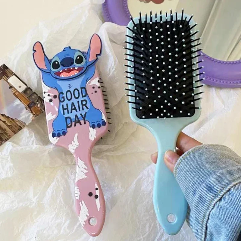 

Miniso Animation Lilo & Stitch Comb Series Cartoon Stitch Peripheral Air Cushion Massage Comb Children Girl Student Comb