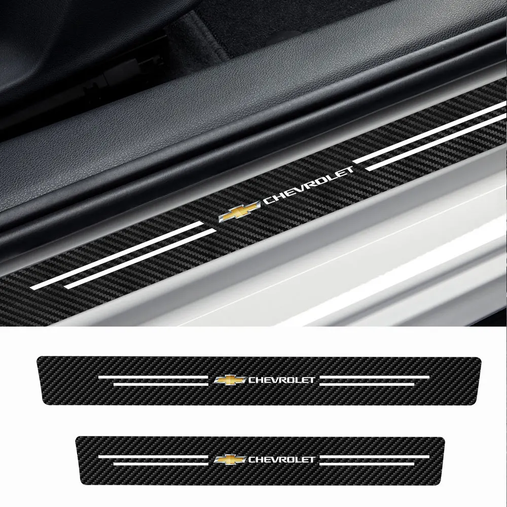 New Car Door Threshold Protection Sticker Anti-Scratch Auto Accessories for Chevrolet Cruze Captiva Sonic Spark Onix Orlando