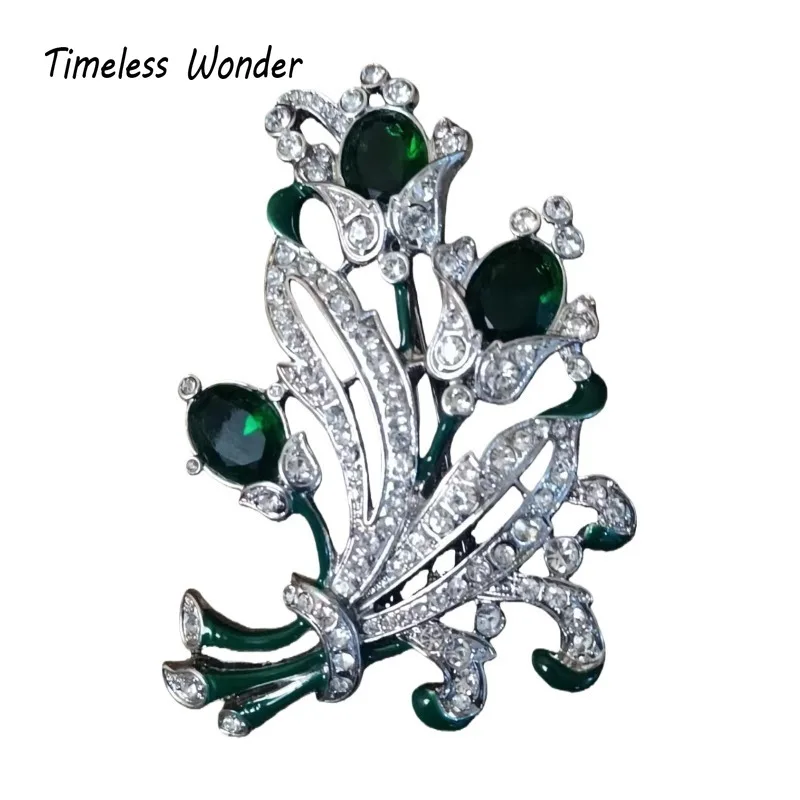 

Вневременная чудесная необычная цирконовая эмалированная брошь с цветочным принтом, булавки для женщин, дизайнерские ювелирные изделия, подиум, топ, роскошный редкий подарок, стильный 7523
