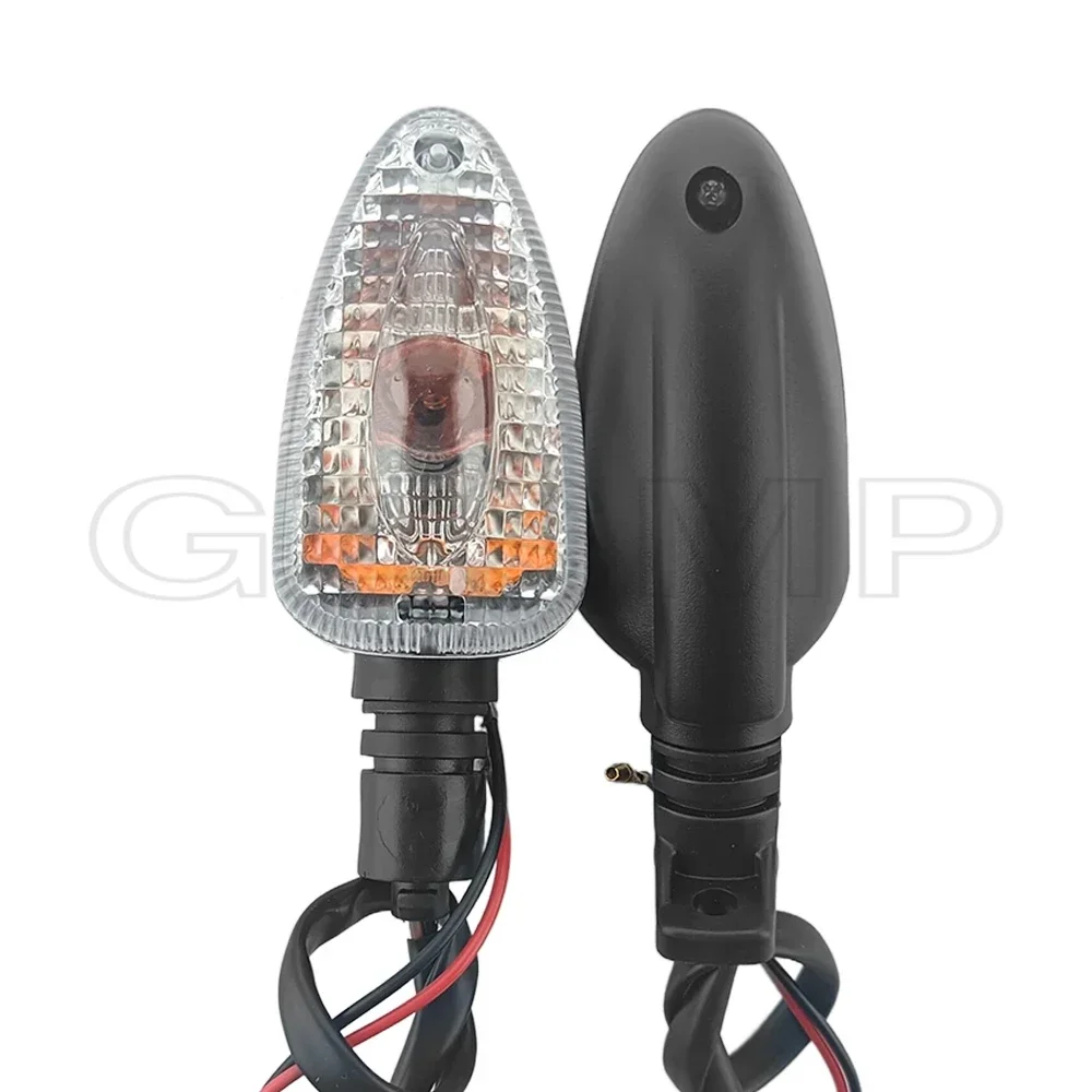 Luz de señal de giro con cable para motocicleta, lámpara indicadora apta para BMW R1200GS, K1200R, F800ST, F650GS, F800S, K1300S, R1200R, G450X