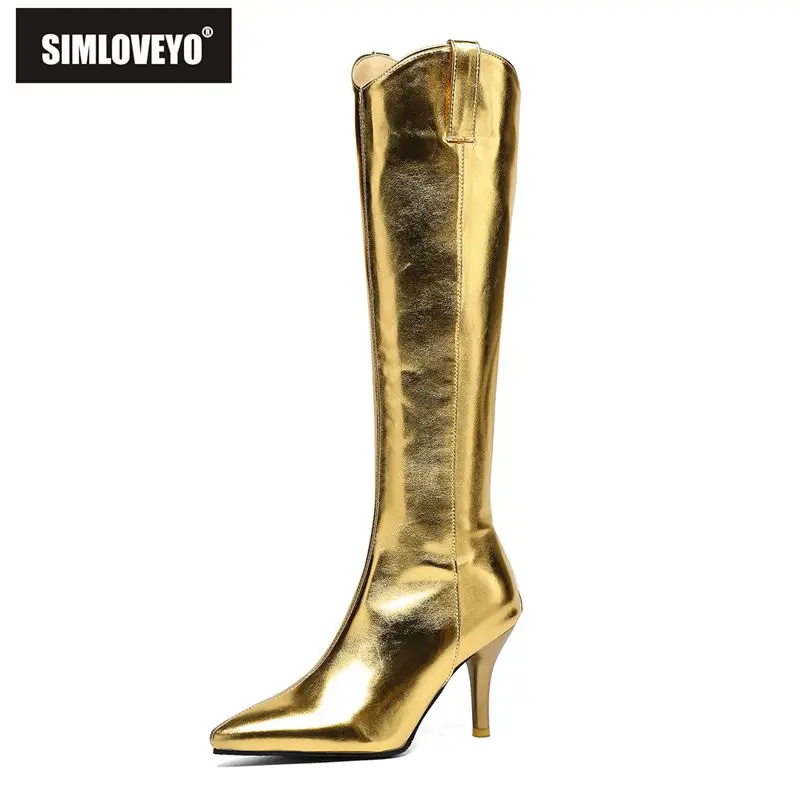 

SIMLOVEYO2025 Новые замшевые ботинки до середины икры, женские осенние плиссированные ботильоны с круглым носком, увеличенным каблуком 4 см, большой размер 41 42 43
