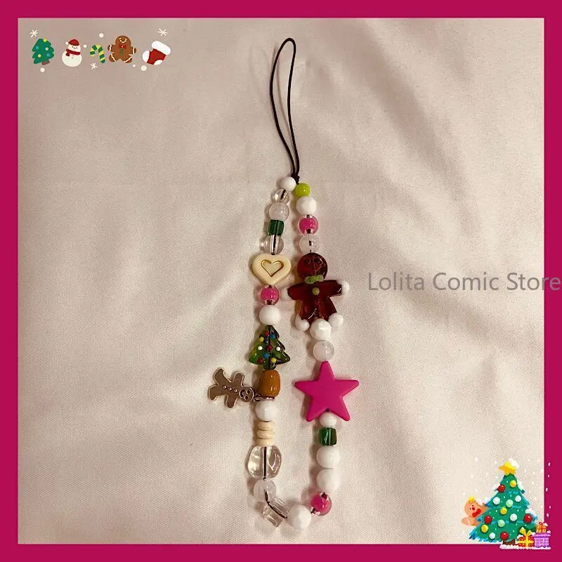 Cookie Run: Kingdom Gingerbread Cartoon Detachable Phone Strap Phone Case Chain Camera Charm Anime Pendant Collection Xmas Gift