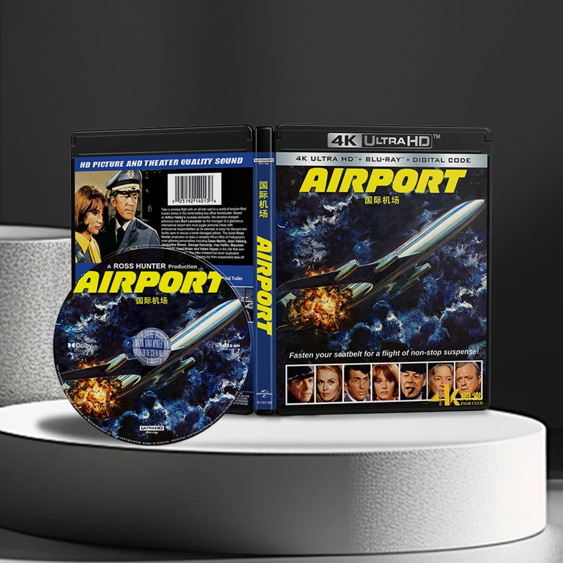 Airport 1970 4K UHD Blu-ray Disc DTS-HD MA 5.1 English Chinese Dolby Vision