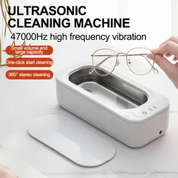 Máquina de limpieza ultrasónica, limpiador por vibración de alta frecuencia, gafas, joyería, relojes, baño ultrasónico