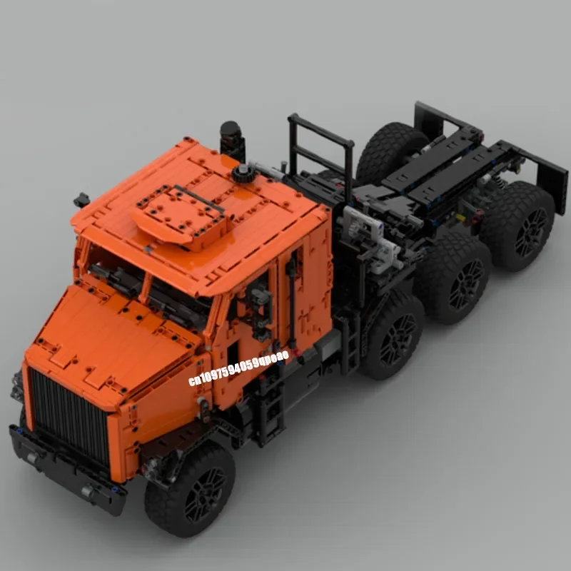 新しい 2925 個 Moc シティエンジニアリングシリーズオシュコシュ M1070 トラックモデルクリエイティブアイデア子供のおもちゃ誕生日プレゼントテックカスタムパズル