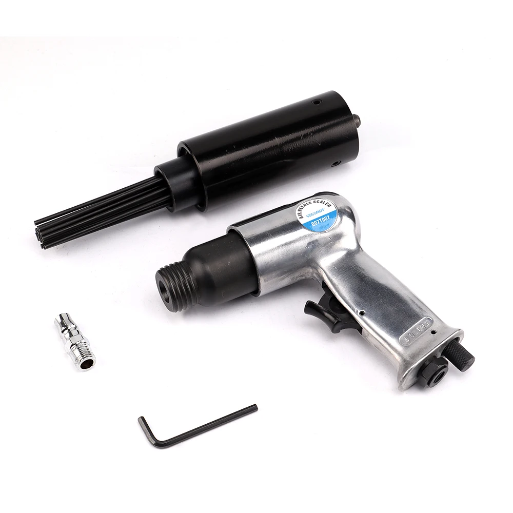 Air Needle Scaler Rust Rmover ปืนนิวเมติกเครื่องมือแผ่นโลหะเครื่องมือชุดซ่อมสแตนเลสสตีล Air Powered