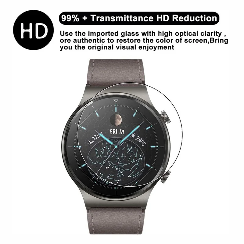 Tempered Glass for Huawei Watch GT 3 Pro 46mm Screen Protector for Huawei Watch GT3 Pro 46MM 43MM HD Glass Protective Film Cover