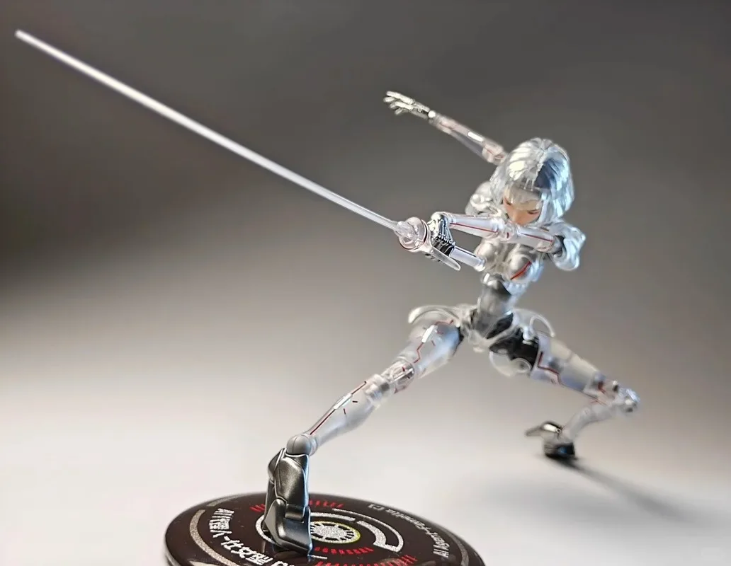 In Stock 1/12scale Bone Shell Workshop Ai Agent Maid Type C1 Transparent Color Articulated Figure Collection Decoration Model