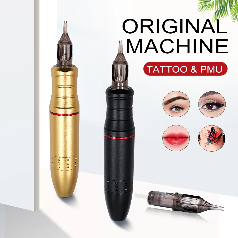 Clearance sale Tattoo Machine Rotary Pen Quiet Swiss Motor RCA Tattoo Gun Permanent Makeup Eyebrow Machine Tattoo Supplies