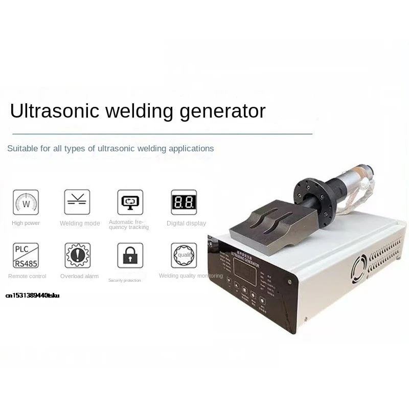 Industrial 20KHz 2000W Automatic Ultrasonic Spot Welder Plastic Welding Machine Stable Industrial Processing Equipment