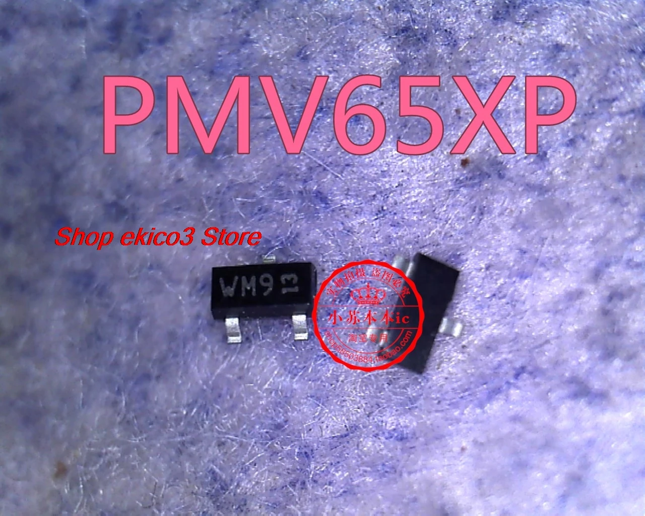 10 piezas, completamente nuevas en stock, PMV65XP:WM9 SOT-23, circuito integrado electrónico