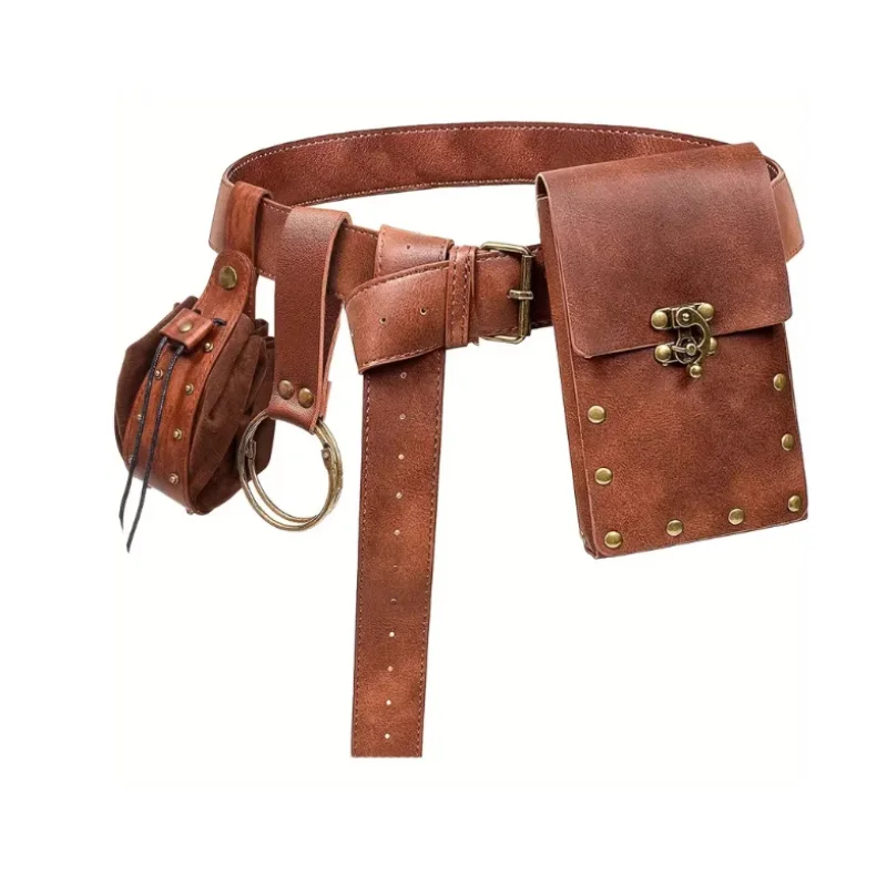 

Винтажная поясная сумка с заклепками в стиле Uighur