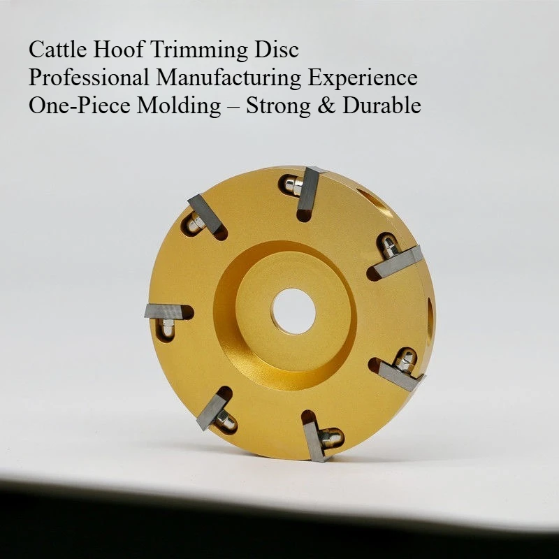 Hoof Trimming Disc for Cattle Angle Grinder Blade Cow Hoof Care Tool flag holder