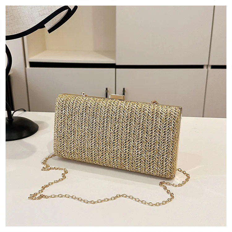 

Korean Style Fashion Women Straw Woven Crossbody Bag Cute Shoulder Handbag Casual Tote Bags