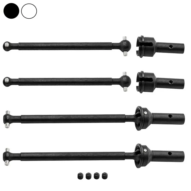 1Set Steel Metal Front Rear Drive Shaft CVD Driveshaft for Arrma 1/7 LIMITLESS INFRACTION 6S BLX 1/8 TYPHON 6S BLX Upgrade Parts