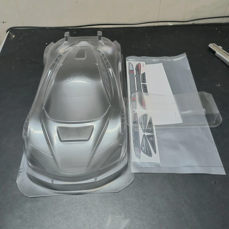 TC720-Coque de carrosserie transparente pour voiture RC de route et modelmicrophone arrière, pour pan rc de 1/12mm, 720 pouces, 208