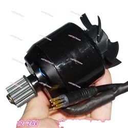 24V imported brand electric scooter motor 56mm diameter 130KV model aircraft external rotation Hall brushless motor