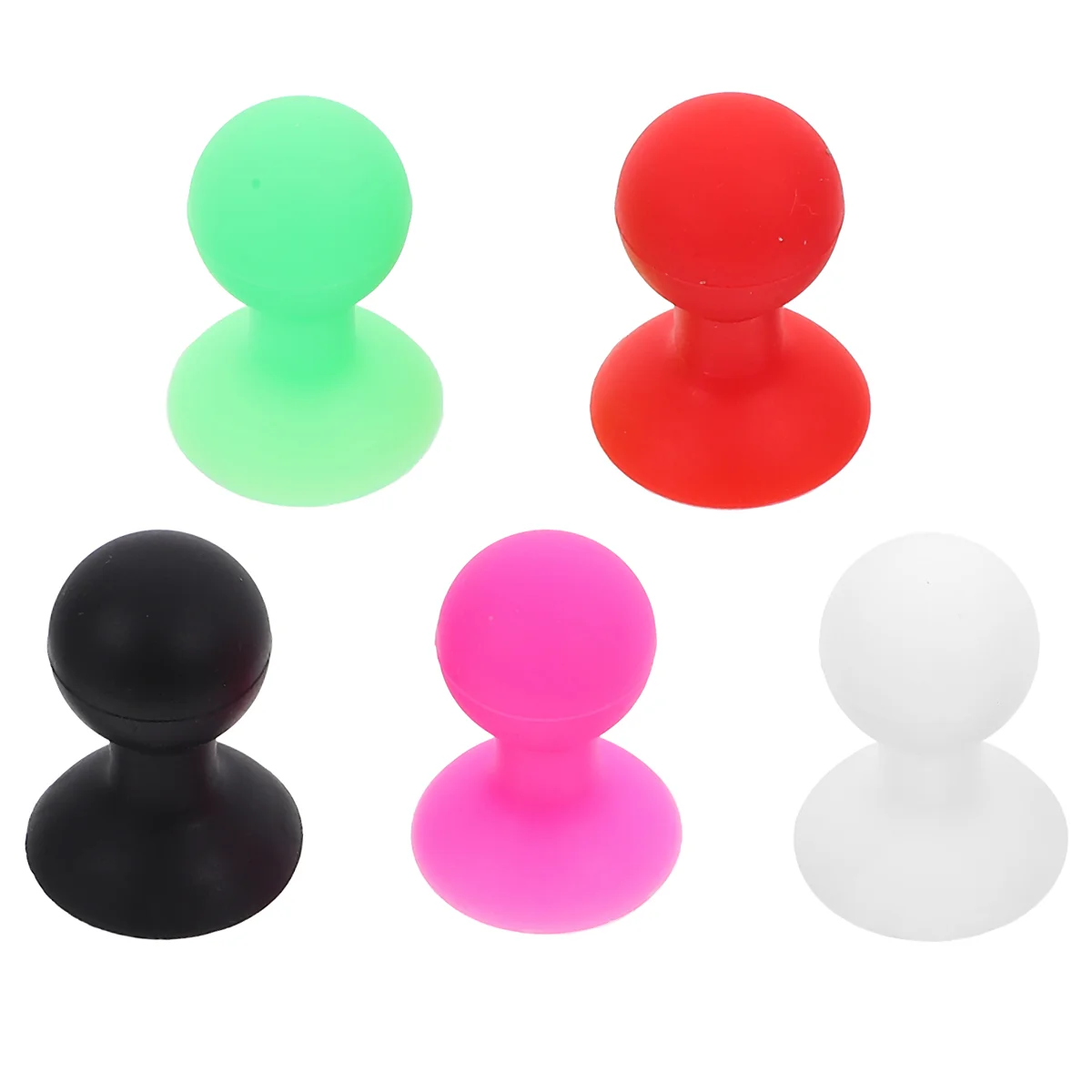 

5PCS Random Color Octopus Spherical Mobile Phone Support Silicone Lazy Phone Holder Cute Shape Unique